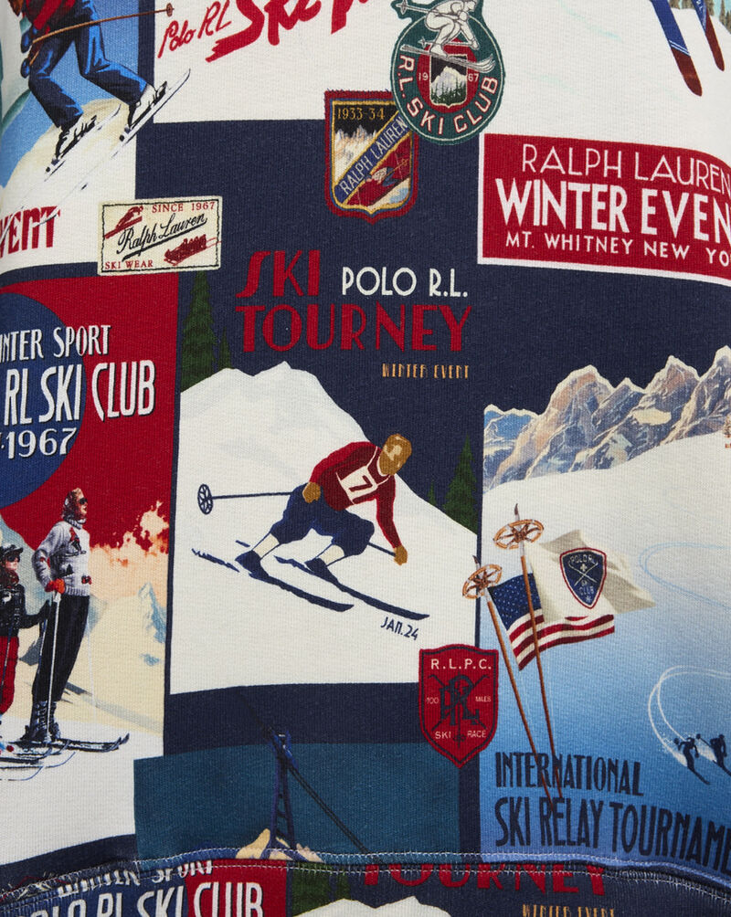 Polo Ralph Lauren Vintage Fleece Hoodie  710952217001-MUL Multi 3