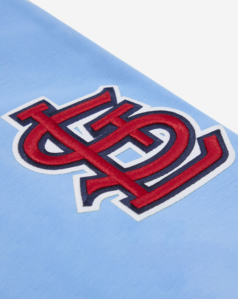 PRO STANDARD St. Louis Cardinals Classic Chenille Double Knit Pull Over Hoodie  LSC531625-UNI Blue 2