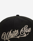 New Era 59Fifty Chicago White Sox Embroidery Wordmark Fitted Hat 60792431 Black 2