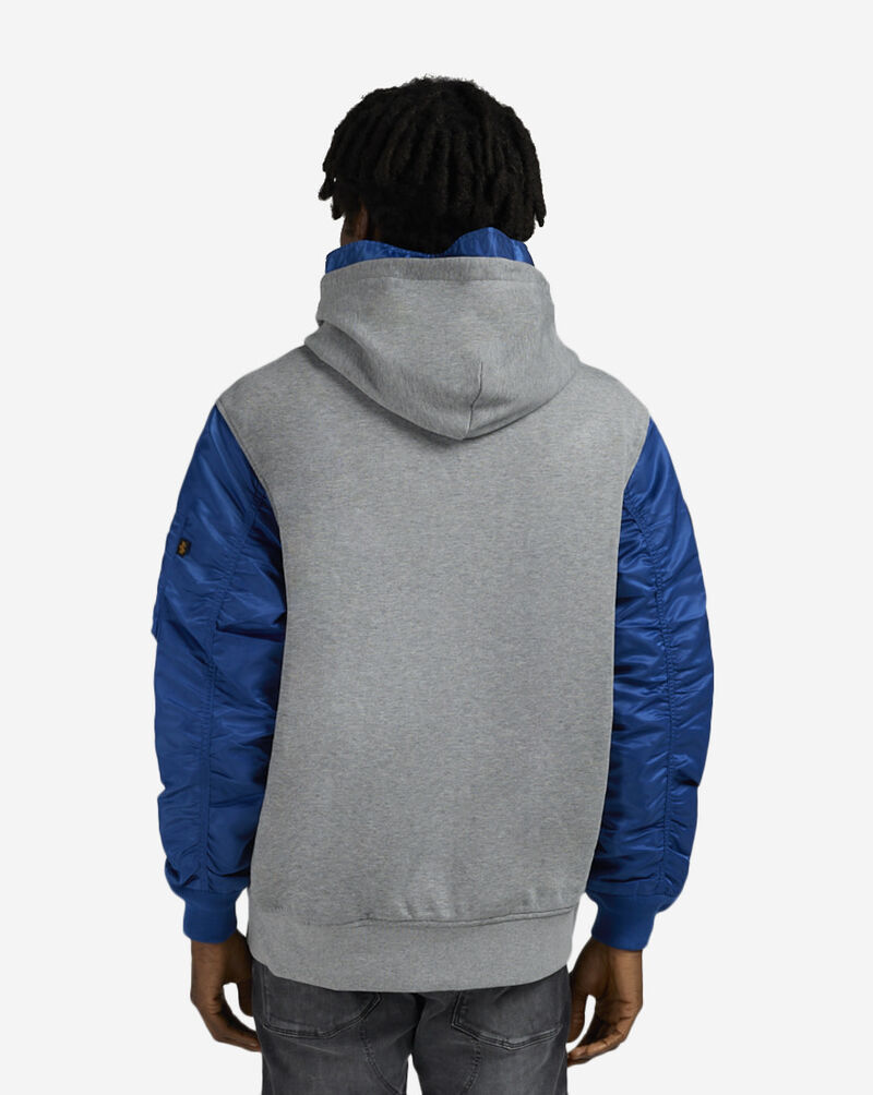 New Era Alpha Industries New York Knicks Bomber Jacket 60684162 Blue 2