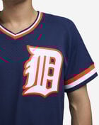 Mitchell  Ness Detroit Tigers Trammell Authentic Batting Practice Jersey ABPJ3012-DTI84ATRNAVY Blue 3
