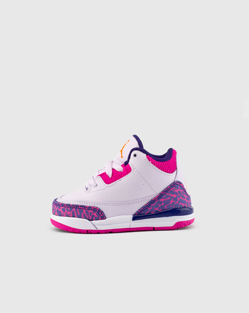 Jordan Toddler Retro Air Jordan 3 654964-500 Purple 1