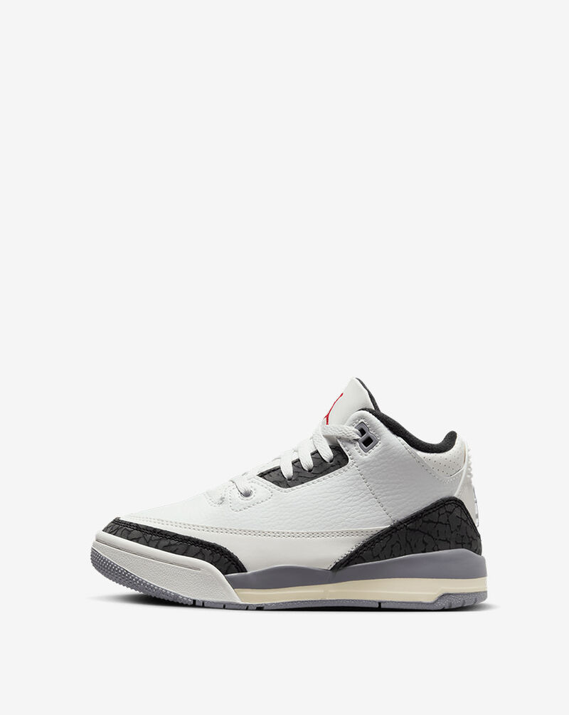 Jordan Little Kids' Air Jordan 3 Retro DM0966-106 White 1