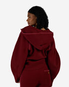 UGG Balloon Sleeve Full Zip Fleece Hoodie 1180556-CFB Red 2