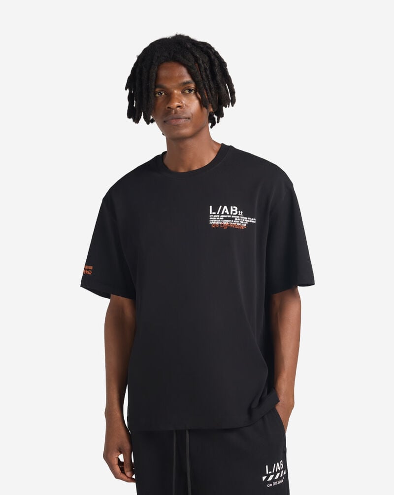 L/AB c/o Off-White L/AB Off Active Duct Tape T-Shirt 44LABF26T082-001 Black 1