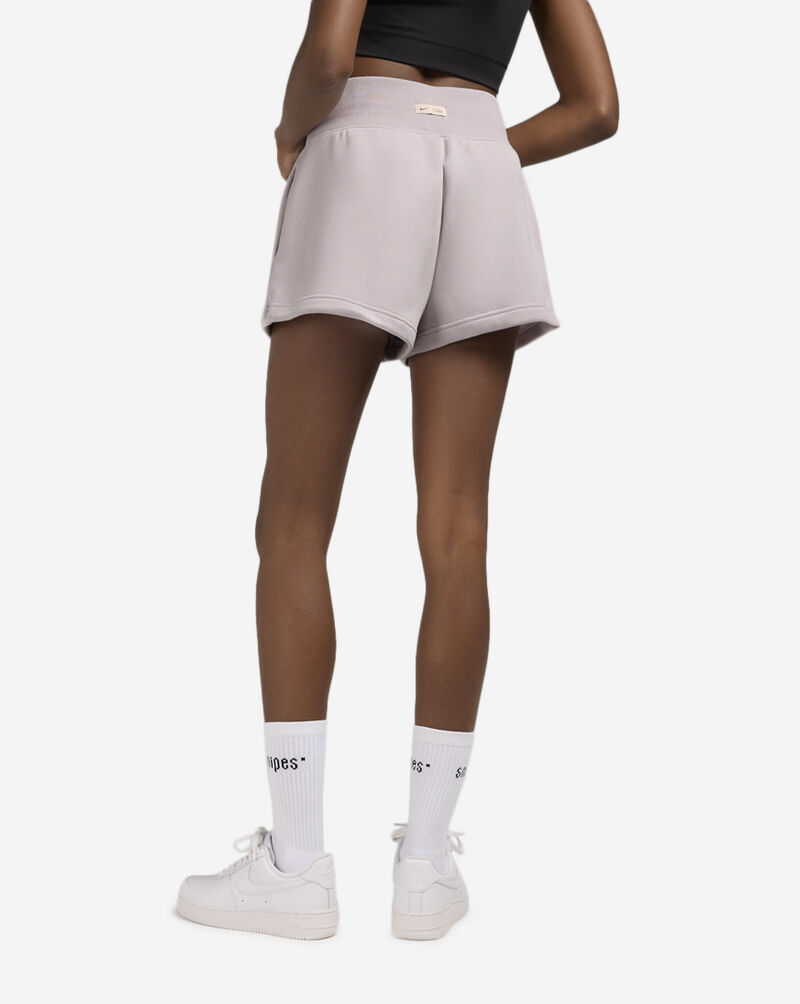 Shop Nike NSW Phoenix Fleece High-Rise Shorts FN2821-019 purple 