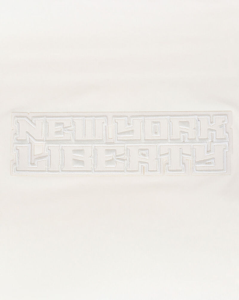 PRO STANDARD New York Liberty Classic Essentials Single Jersey Boxy Tee WNLA70033-EGG cream 2