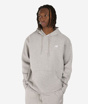 Brushed Back Small Logo Hoodie