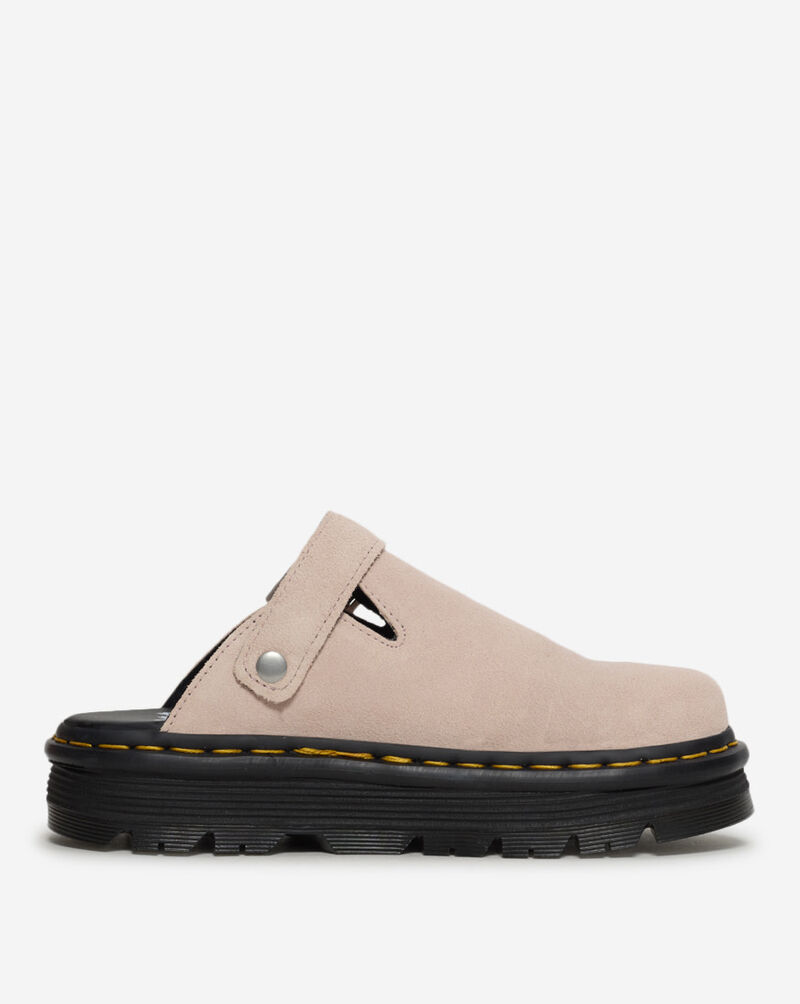 Dr. Martens Zebzag Suede Slingback Platform Mules 31937650 Pink 4