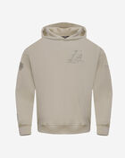 Los Angeles Lakers Neutral Drop Shoulder Fleece Pull Over Hoodie