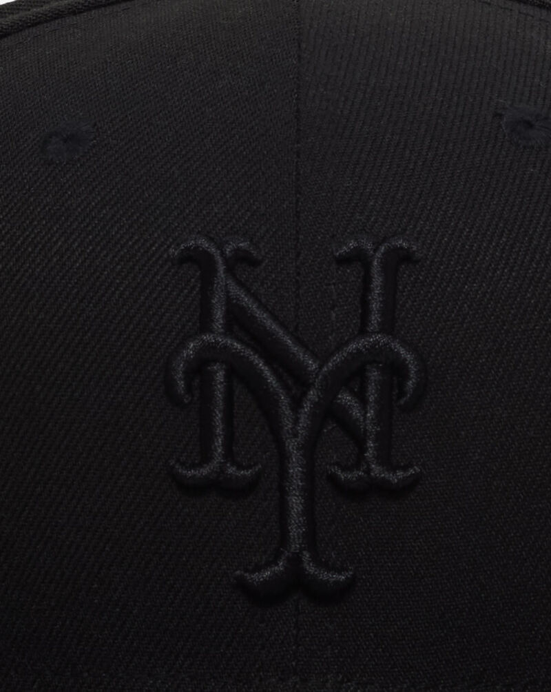 New Era 59Fifty New York Mets Core Fitted Hat 11591131 Black 2