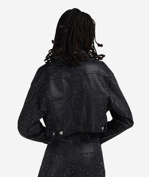 Rhinestone Trucker Jacket 