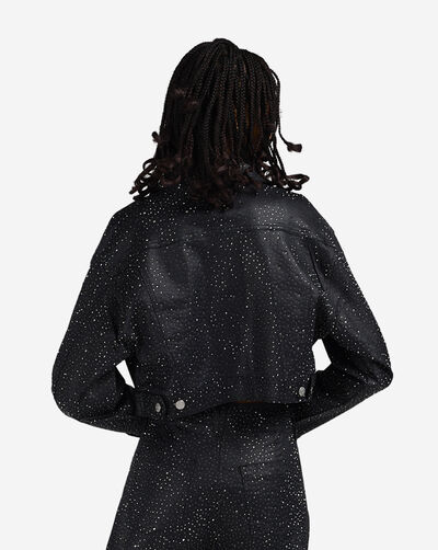 Rhinestone Trucker Jacket 