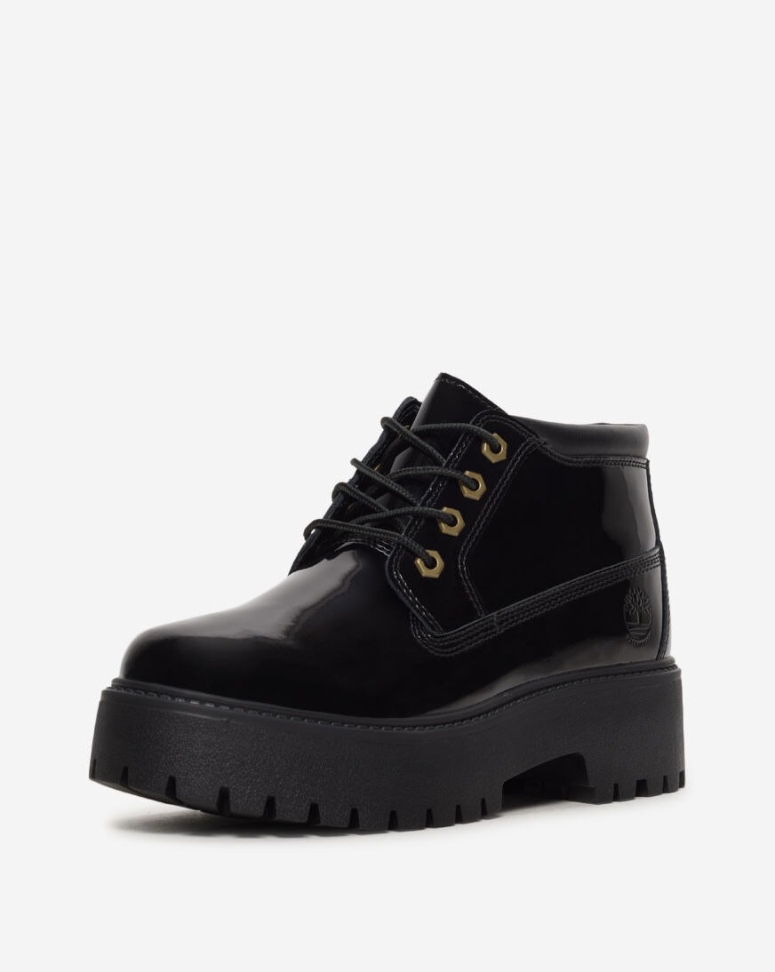 ハヤテ Shop Timberland Patent Leather Stone Street Platform Chukka