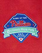 PRO STANDARD Philadelphia Phillies Mash Up Rib Fleece Crewneck LPH5314675-RED Red 4