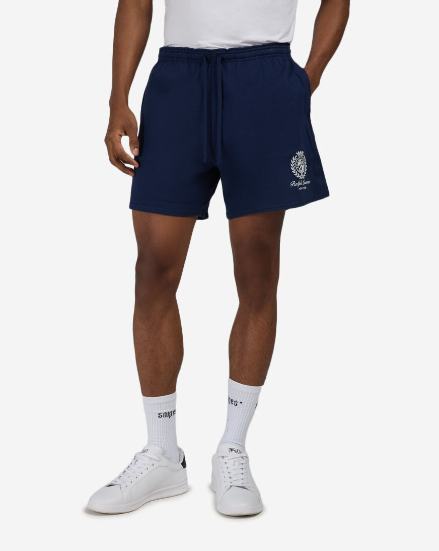Shop Polo Ralph Lauren 5-Inch Relaxed Fit Jersey Graphic Short