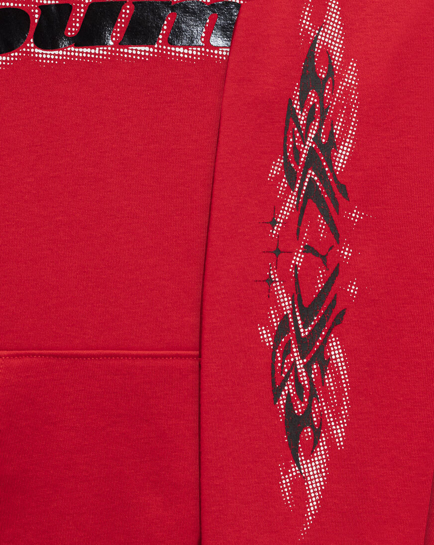 Shop Puma Grade School Street X CTN Fleece Pullover Hoodie