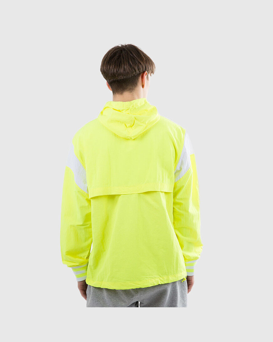 yellow champion windbreaker