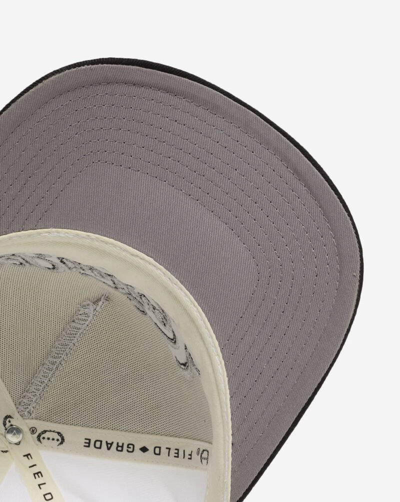 Field Grade Living Lavish Full Wool Acrylic Trucker Hat 1006398 White 4