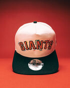 New Era 9Fifty San Francisco Giants Scribble Golfer Snapback Hat 60641282 White 5