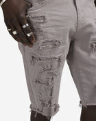 Jordan Craig Rip and Repair Twill Shorts J3219S-LTGRY Grey 3
