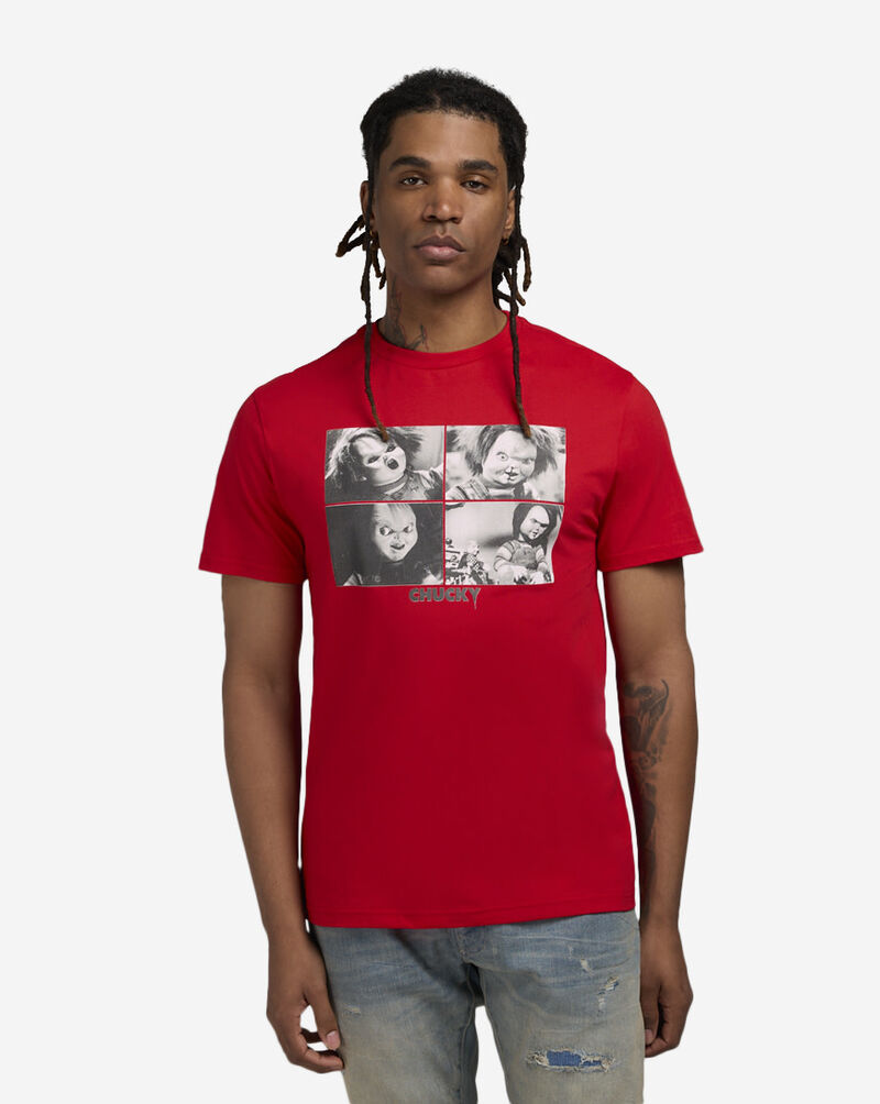 Graphic Tees Chucky Photo Reel Tee MCUS051-US-00491 Red 1