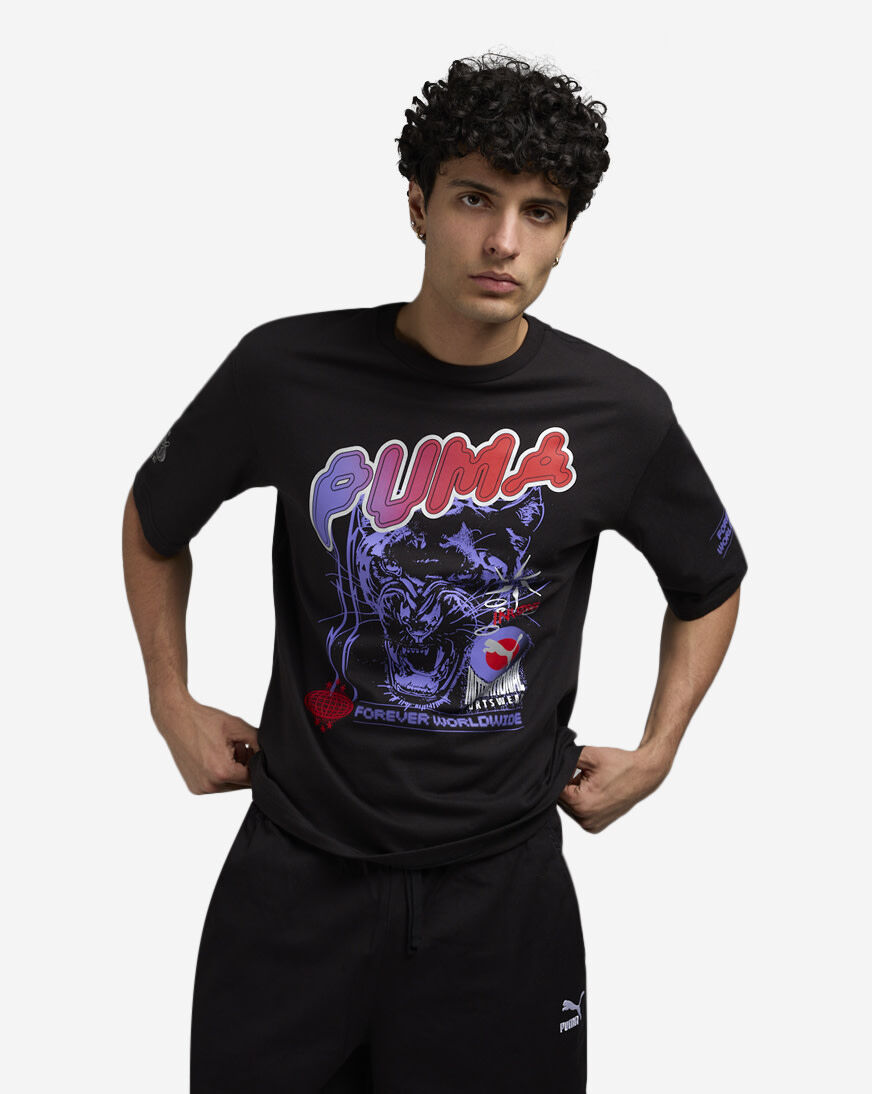 Shop Puma Inverse Boxy Tee 633536-01 black | SNIPES USA