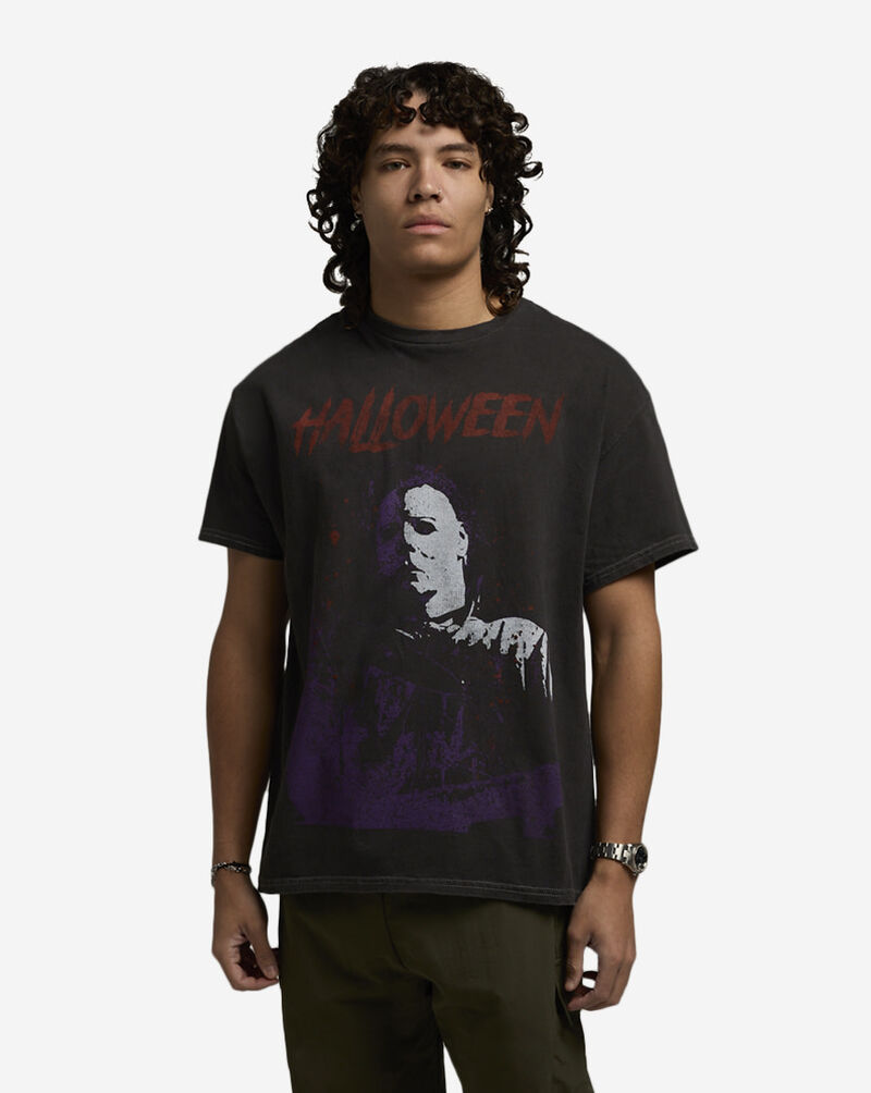 Graphic Tees Michael Myers Tee MCUS049 Black 1