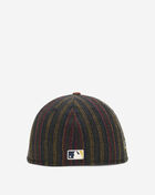 New Era 59Fifty New York Mets Herringbone 2-Tone Fitted Hat 60586699 Brown 3