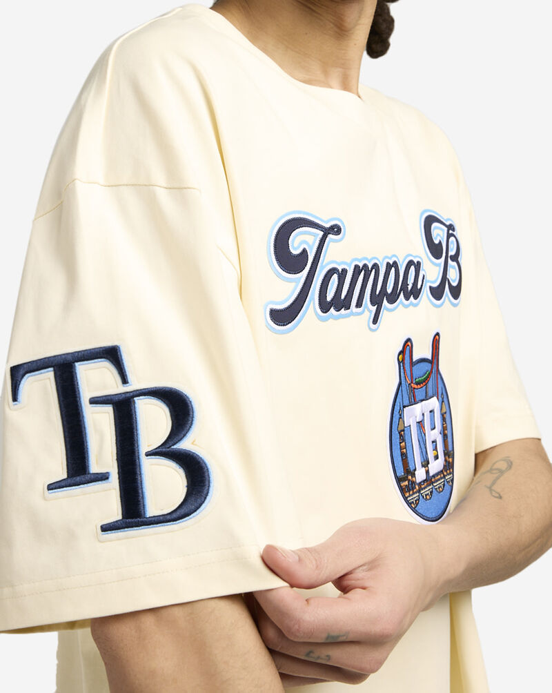 PRO STANDARD Tampa Bay Rays Area Code Tee LTB1314737-EGG White 3