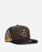 Final Ride Flames Distressed Twill Mesh Trucker Hat