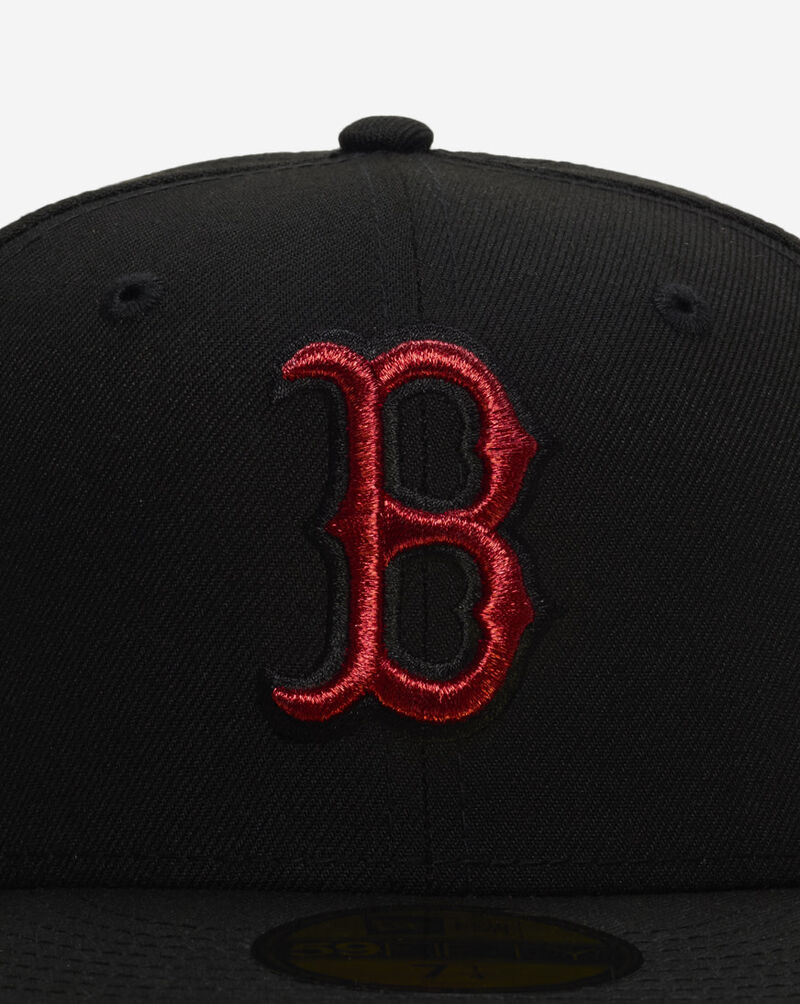 New Era 59Fifty Boston Red Sox Fitted Hat 71032325 Black 2