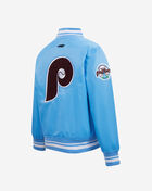 Big Boys' Philadelphia Phillies Retro Classic Bb Rib Satin Jacket\