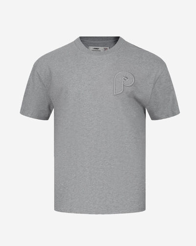 Philadelphia Phillies Neutral Drop Shoulder Tee 