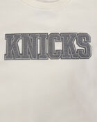 PRO STANDARD New York Knicks Reverse French Terry Drop Shoulder Fleece Crewneck BNK5515857-EGG cream 2