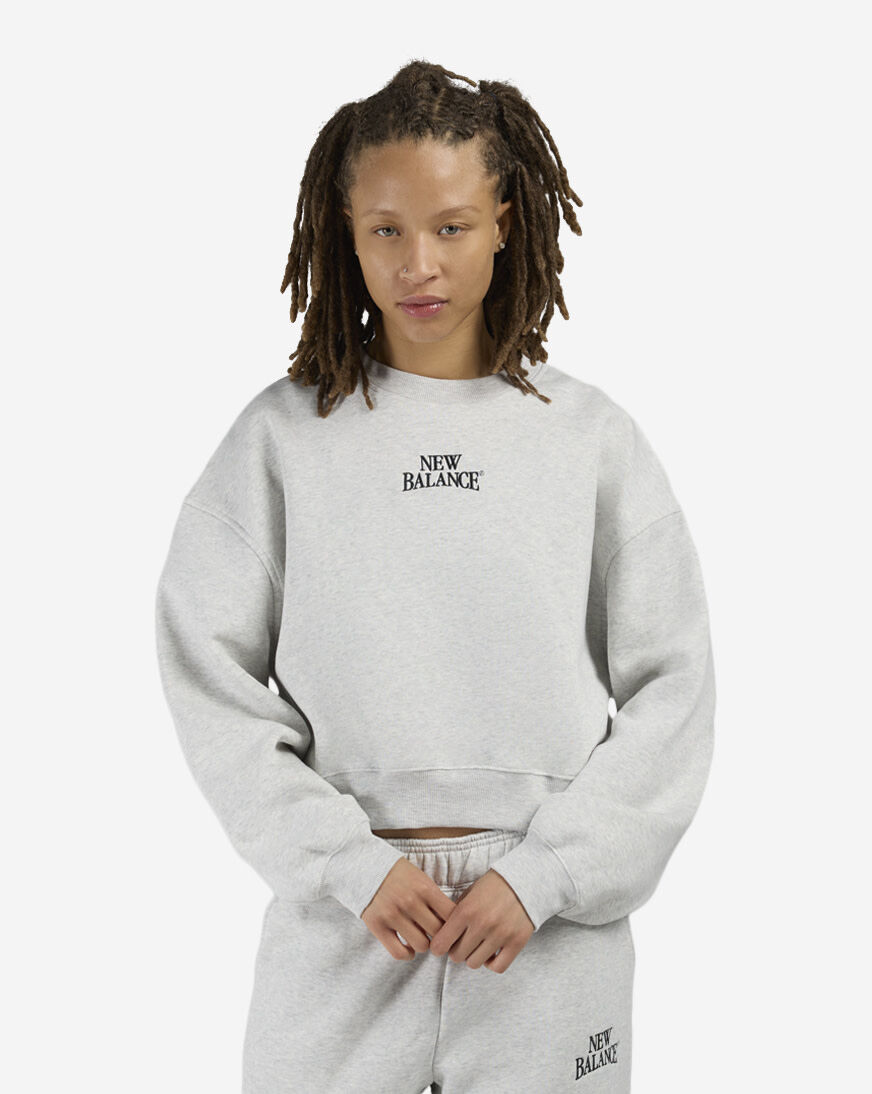 Shop New Balance Trackside Fleece Crew WT61935I-AHH | SNIPES USA