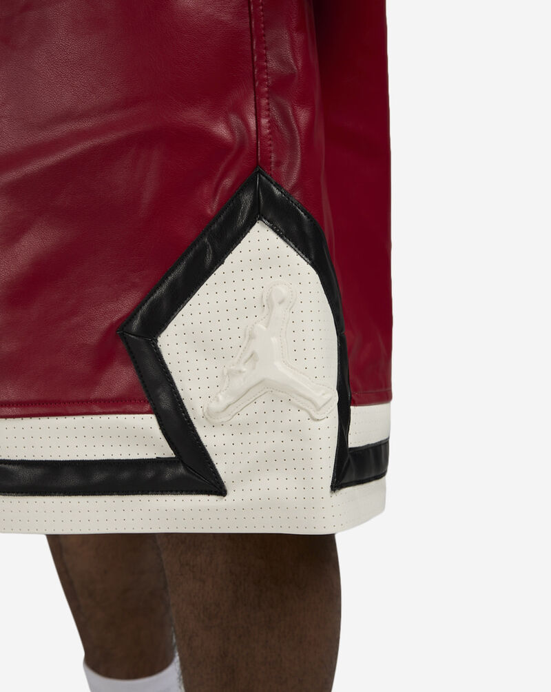 Jordan Air Jordan Faux Leather Shorts HV0077-659 Red 3