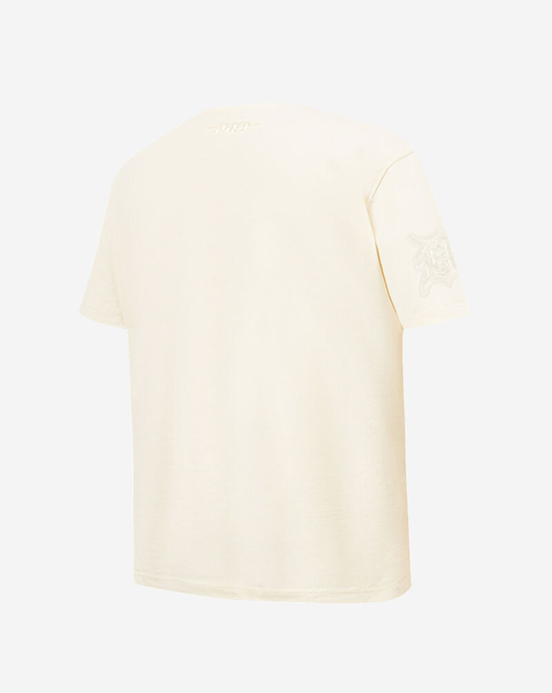 PRO STANDARD Big Girls' Detroit Tigers Neutral Boxy Tee LDTBA314937-EGG cream 3