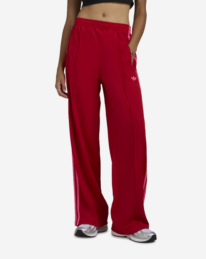 Shop adidas Adicolor Classic Firebird Loose Track Pants JW1225 red