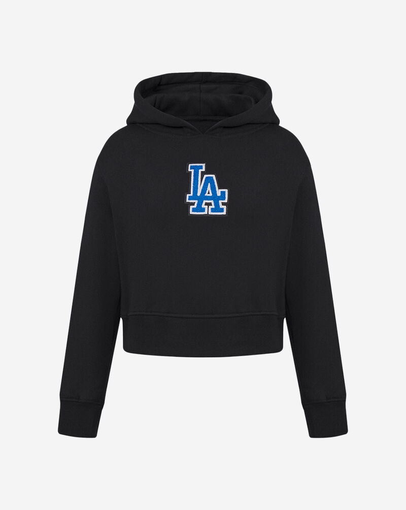 PRO STANDARD Big Girls' Los Angeles Dodgers Classic Fleece Pullover Hoodie LLDBC315107-BLK Black 1