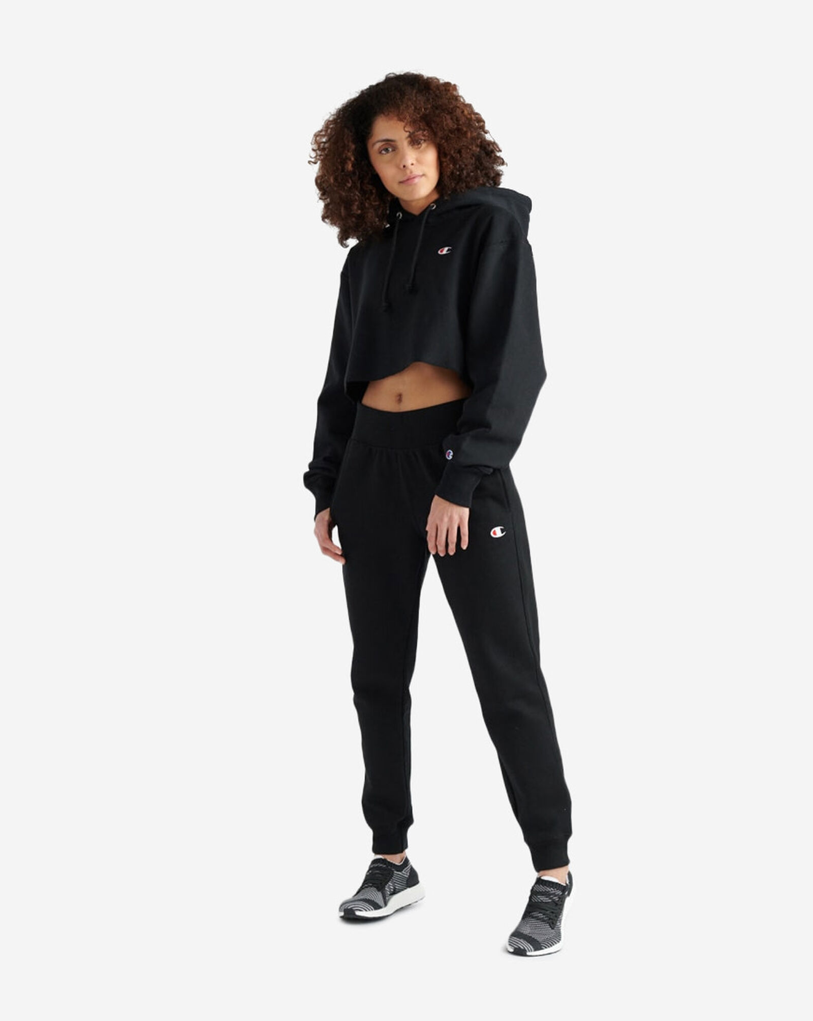 Champion reverse weave cropped hoodie sweatshirt clearance