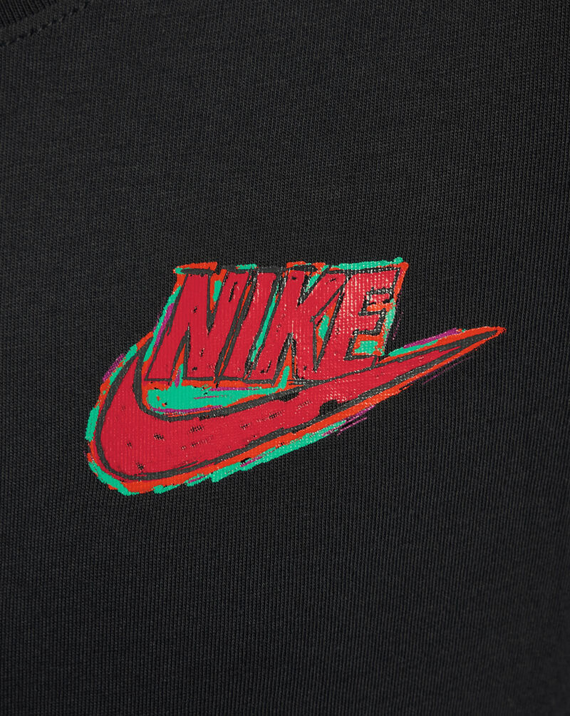 Nike Big Kids' Back Hit Shoebox Graphic Tee HV5212-010 Black 3