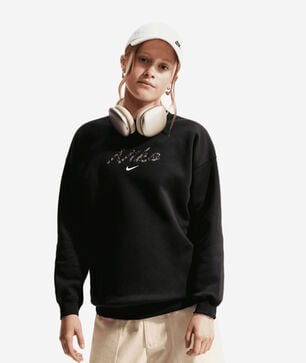 Big Kids' Studio Fleece Oversized Crewneck Sweatshirt