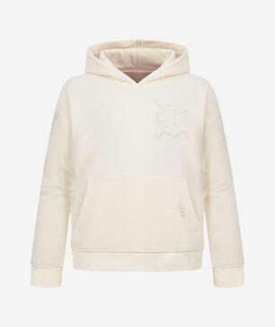 Big Boys' Detroit Tigers Neutral Fleece Pull Over Hoodie