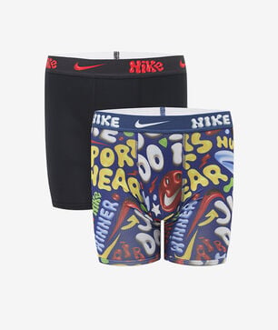Big Kids' 2PK Printed Boxer Briefs