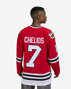 Mitchell  Ness  Chicago Blackhawks Chelios Power Play Player Jersey JY9047-CBHSCAR Red 2