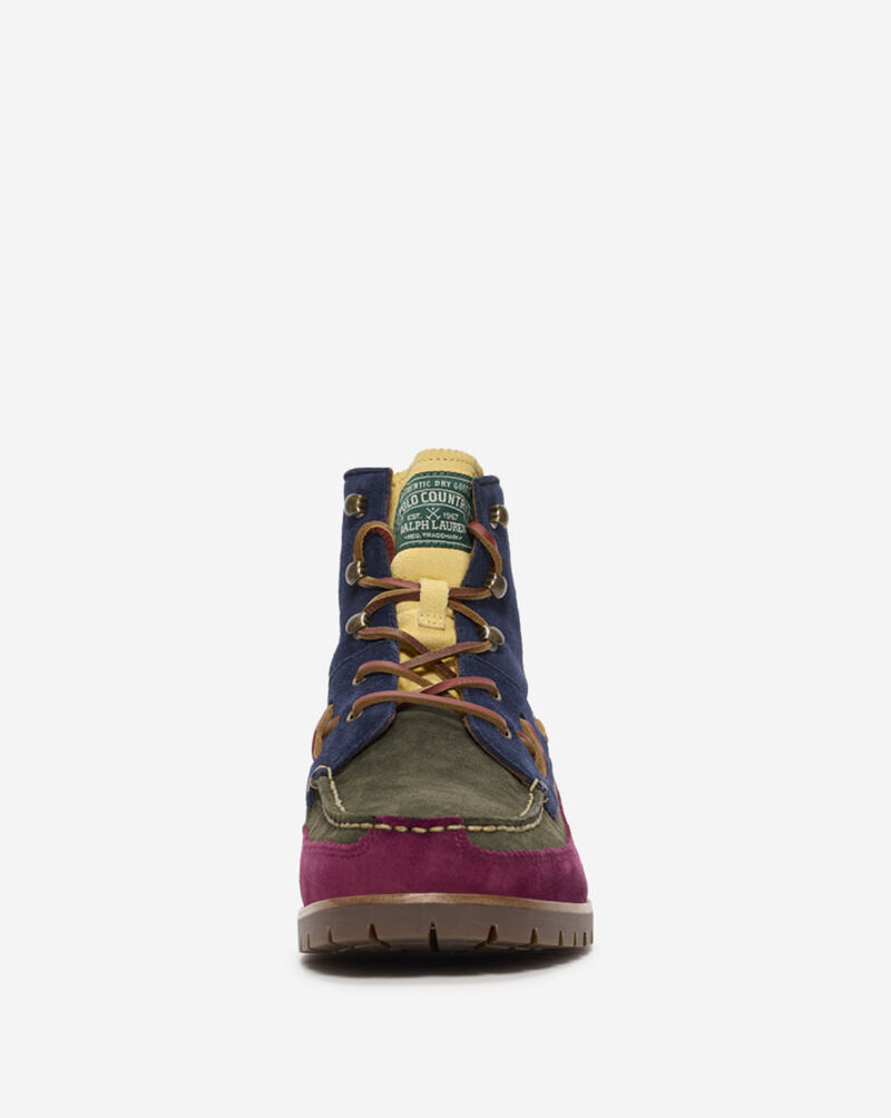 Ranger Mid Color-Blocked Suede Boot