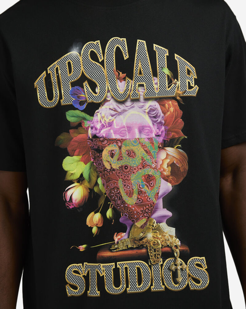 Upscale Bling Bust Tee MTUS223-00007 Black 3