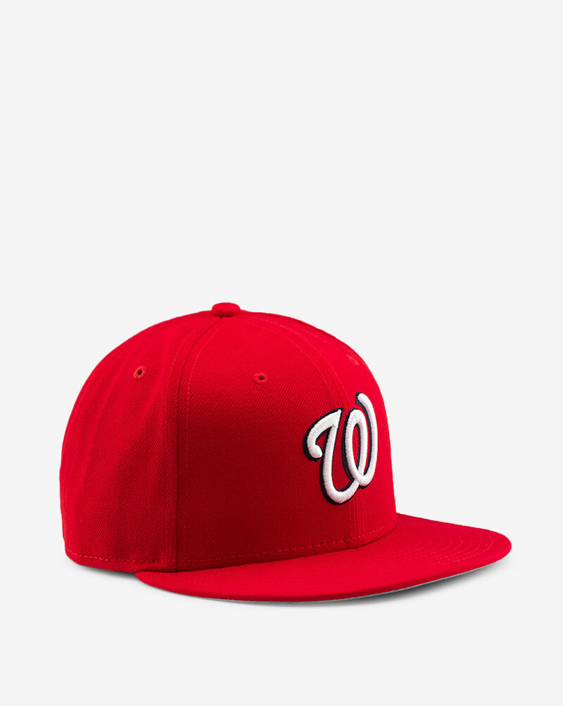 New Era Washington Nationals Basic Snapback 11590989 Red 1