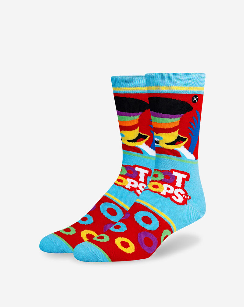 Odd Sox Froot Loops Mash Up Crew  Socks (L) 35826MONCD Multi 1